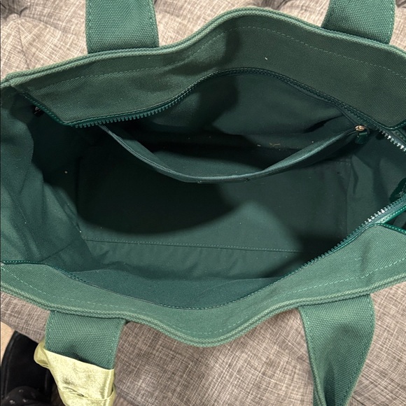 Kate Spade Bag Jett Green Canvas Large Tote - Picture 12 of 17